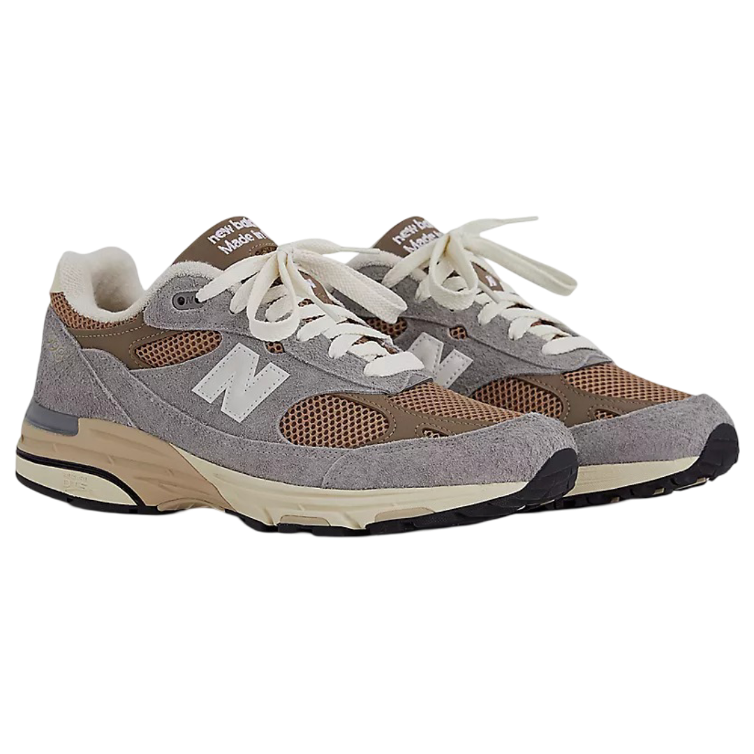 Made in USA 993 Shoes (Shadow Grey wtih Driftwood)