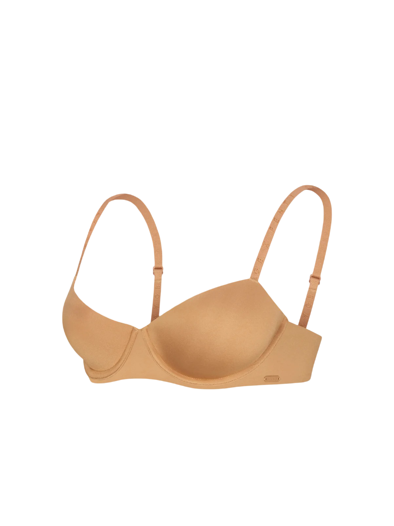 NEW Microfiber Push-Up Bra (Sweet Latte Nude)