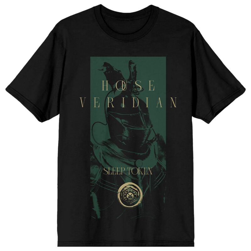 Sleep Token: "House Veridian" T-Shirt (Black)