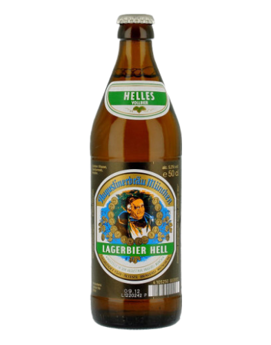 Augustiner Lagerbier Hell - ABV: 5.2% (500ml)