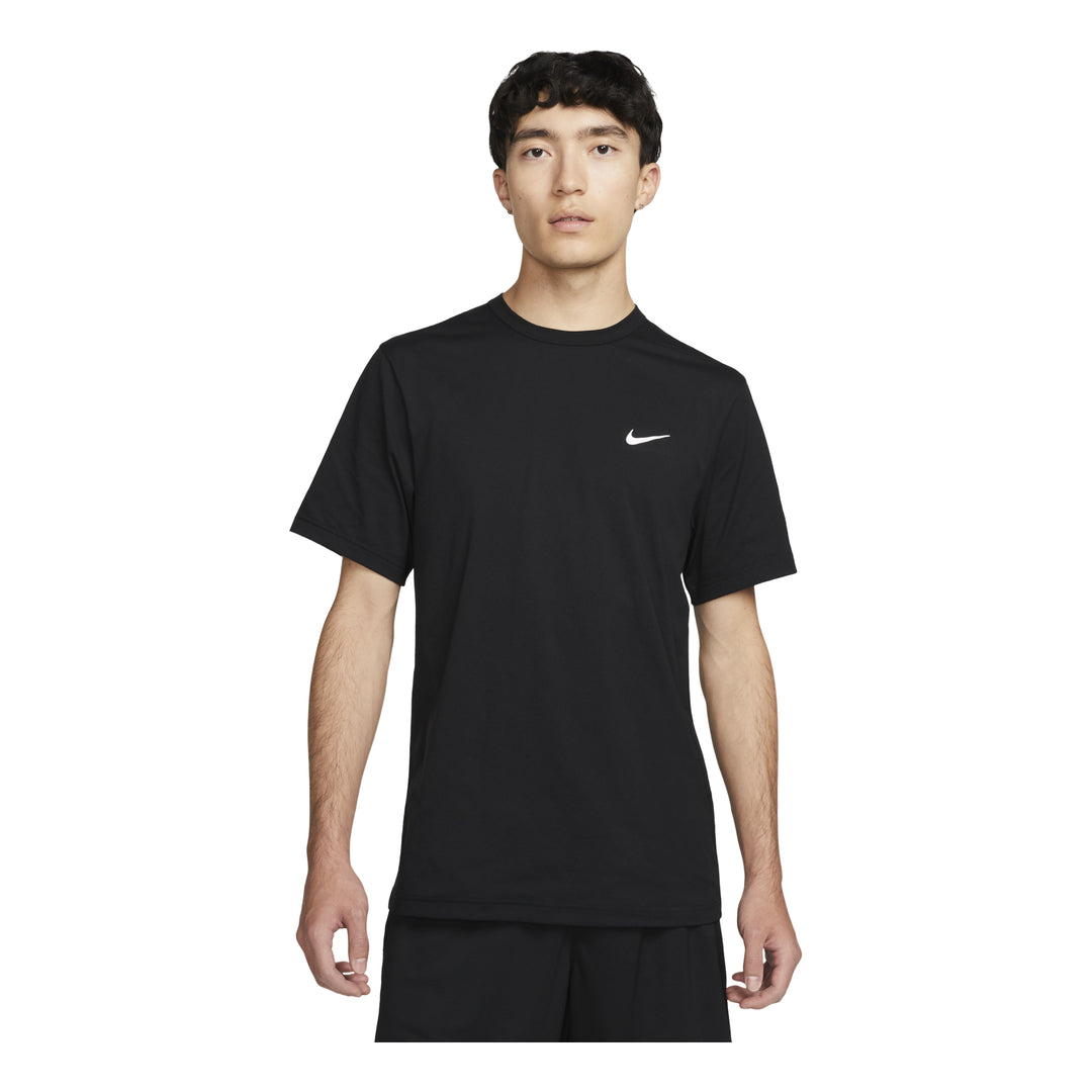 Men's Nike Dri-FIT UV Hyverse Short-Sleeve Top (Black)