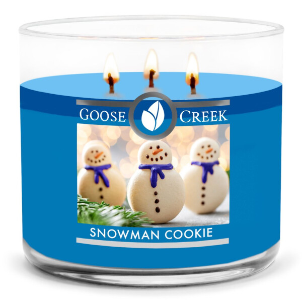Snowman Cookie 3-Wick Candle - 411g