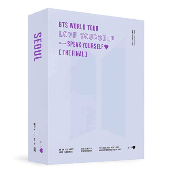 BTS World Tour: "Love Yourself: Speak Yourself" DVD (The Final)
