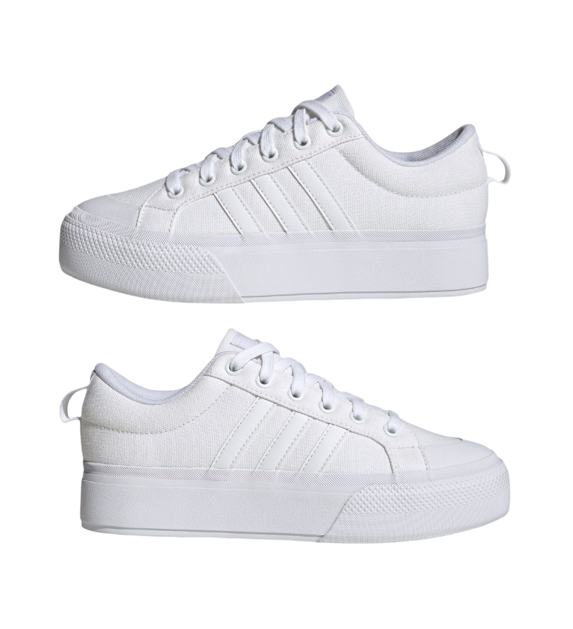 Adidas: Bravada 2.0 Platform Sneaker (White)