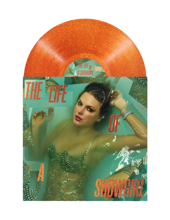 The Life Of A Showgirl: Sweat And Vanilla Perfume Portofino Orange Glitter Vinyl