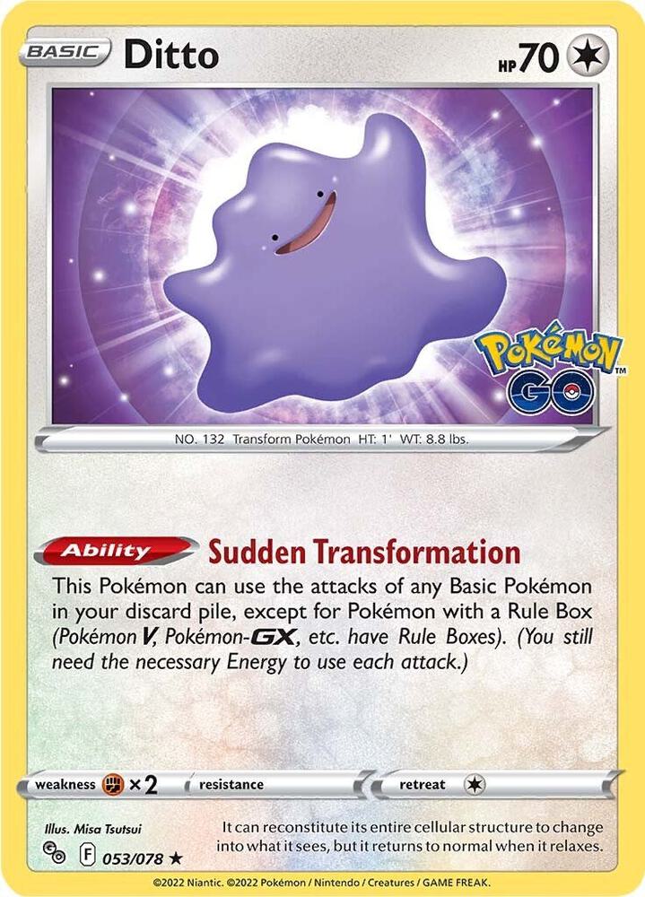 Pokémon TCG: Ditto #39 (French, Uncommon)