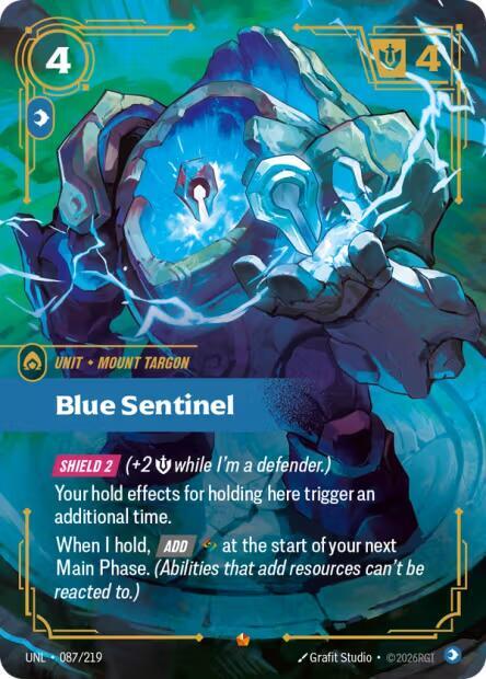 Blue Sentinel: Unleashed Promos (English)