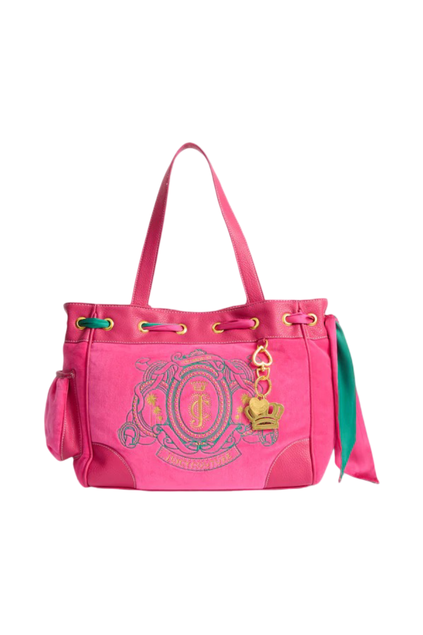 Nostalgia Crest Day Dreamer Bag (Pink Palm)