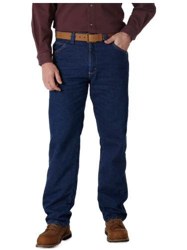Wrangler: RIGGS Workwear Quilted Lined Five Pocket Jean (Antique Indigo)
