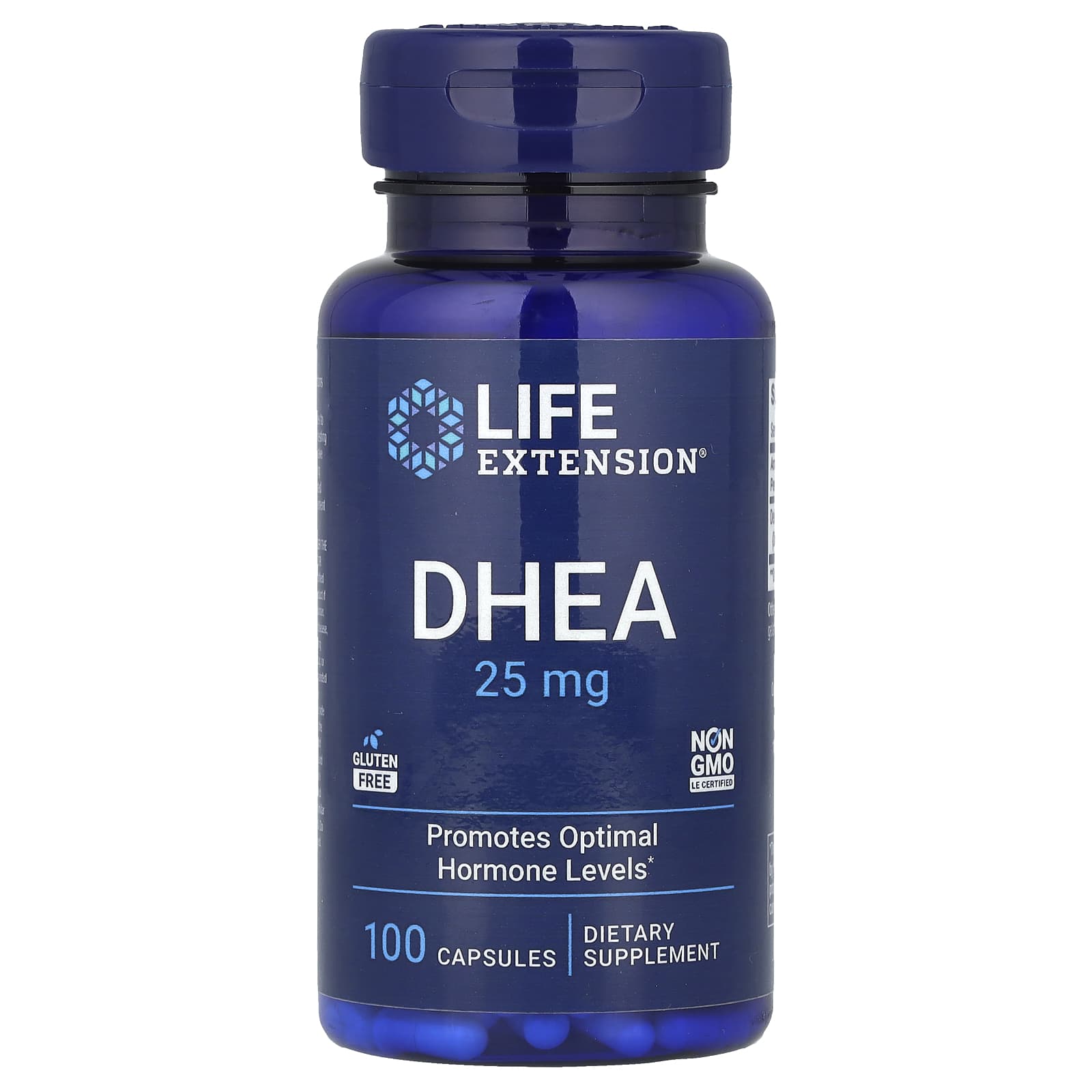 Life Extension: DHEA (25 mg, 100 Capsules)