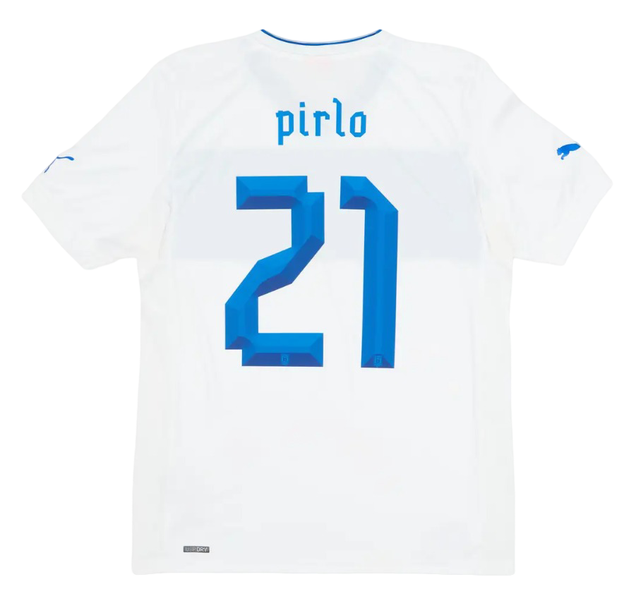 Italy Away Shirt Pirlo