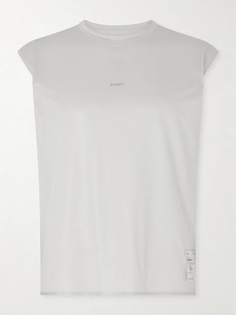 Men's SATISFY HeatCrush Tank Top (Silver)
