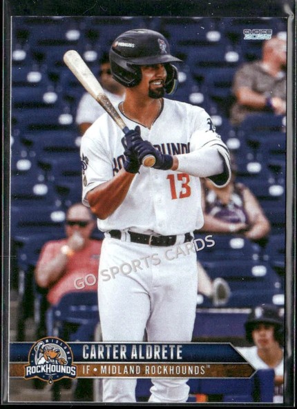 2025 Midland Rockhounds Carter Aldrete