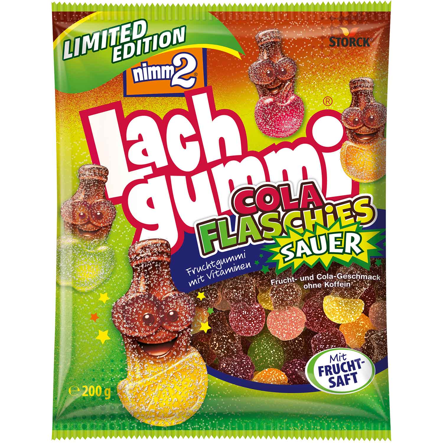 nimm2 Lachgummi Cola Flaschies (200g)