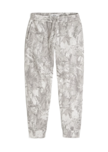 Feel Good Camo Fleece Joggers (Cream Camo)