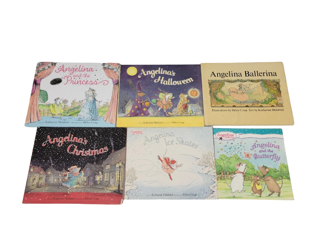 Angelina Ballerina Paperback and Hardcover Books by Katharine Holabird