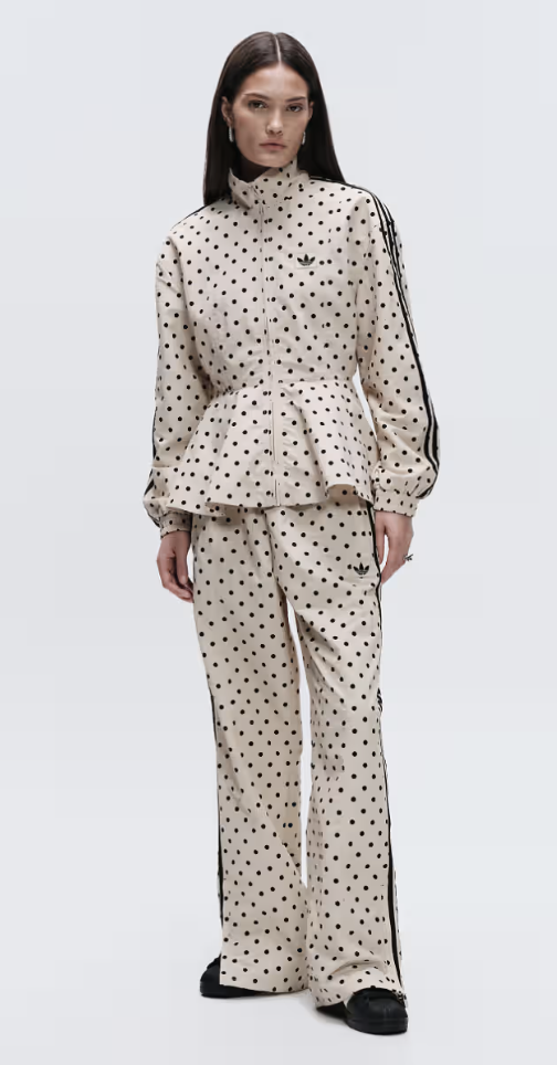 Adidas Originals: Polka Dot Track Pants (Stone)