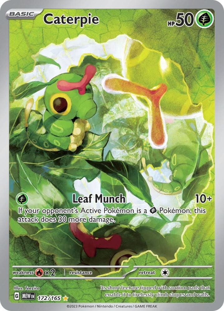 Pokémon TCG: Caterpie #1 Card (Italian, EX SUM, Good)