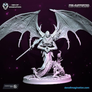 WildMesh: Whipbound Duet Licensed Resin Demon Duo Miniature