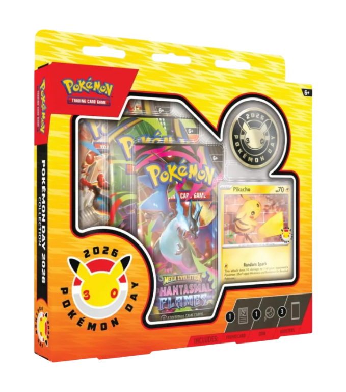 Pokemon TCG: Pokemon Day 2026 Collections (Pack Of 2)