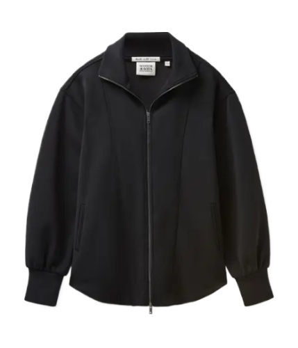 Scotch & Soda: Modal Scuba Jacket (Black)