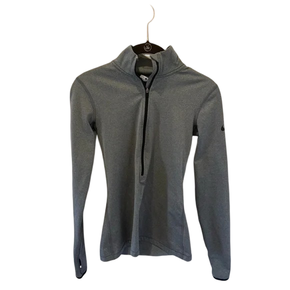 Nike: Men's Quarter Zip Pullover (Heather Gray)