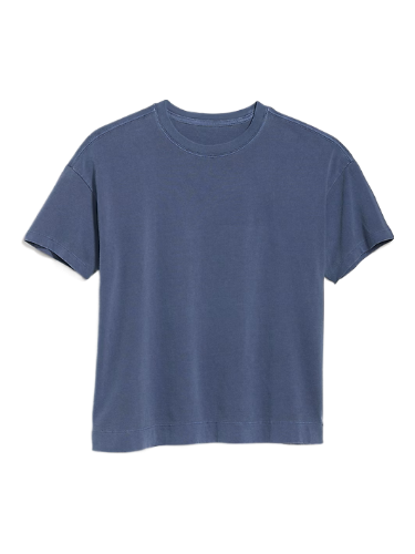 Vintage Crew Neck T-Shirt (Volcanic Glass)