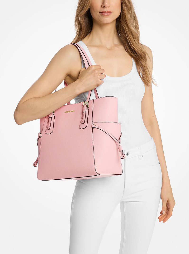 Women's Voyager Large Saffiano Leather Tote Bag