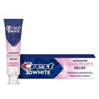 Crest 3D White Advanced Teeth Whitening Toothpaste (Radiant Mint)