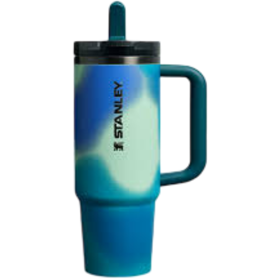 The New Frequency Quencher ProTour Flip Straw Tumbler - 30 OZ (Coastal Teal Motion)