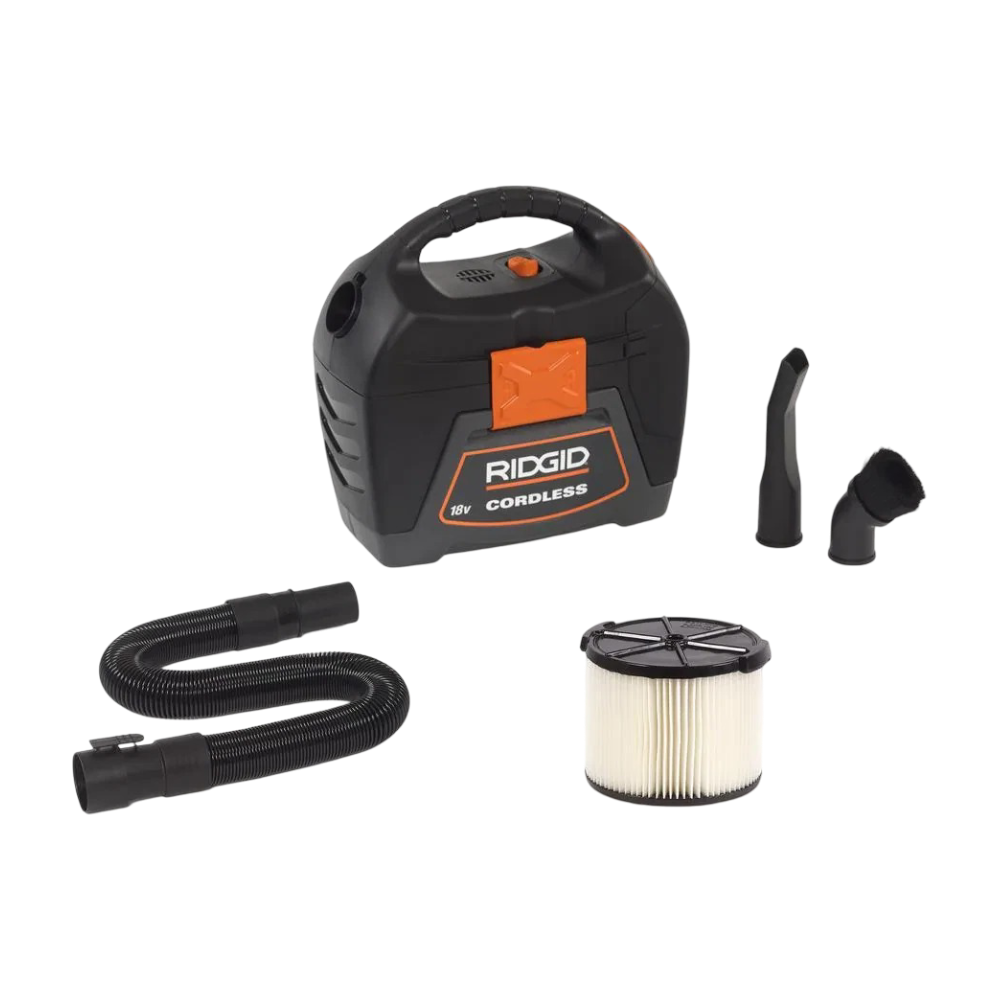 Wet Dry Vacuum Cordless Filter Hose Accessories Durable Tool Only (3 Gallon 18V)