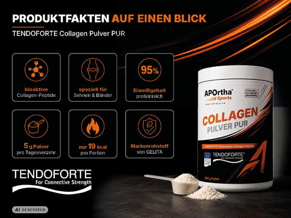APOrtha Sports: Tendoforte Collagen Powder Pure (300g)