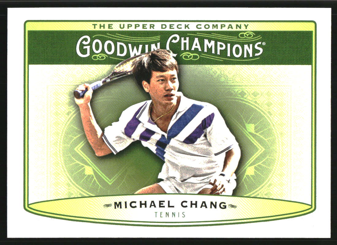 2019 Upper Deck Goodwin Champions #77 Michael Chang