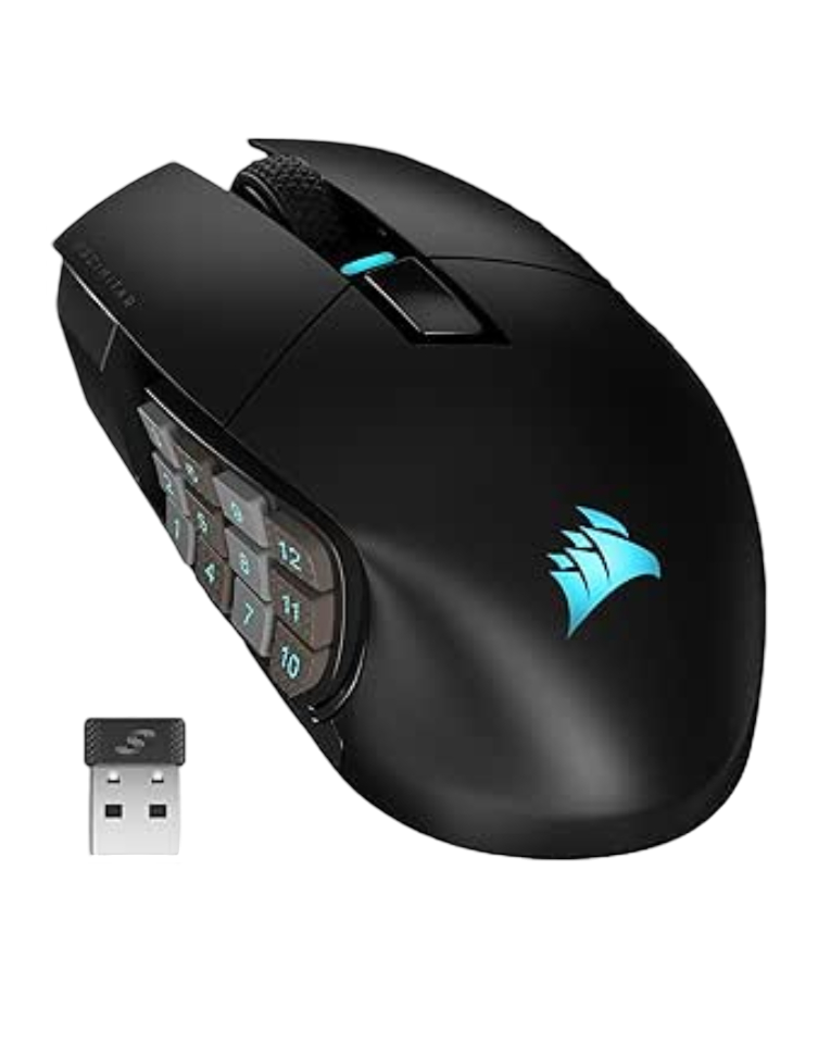Corsair: Scimitar Elite Wirelouse Mouse (Black)