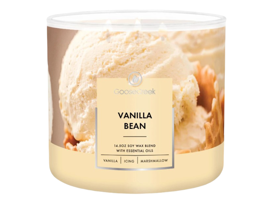 Vanilla Bean 3-Wick Candle - 411g