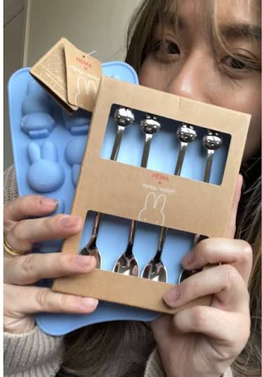 Miffy Ice Cube And Chocolate Mold (10.5 x 22.5 cm)