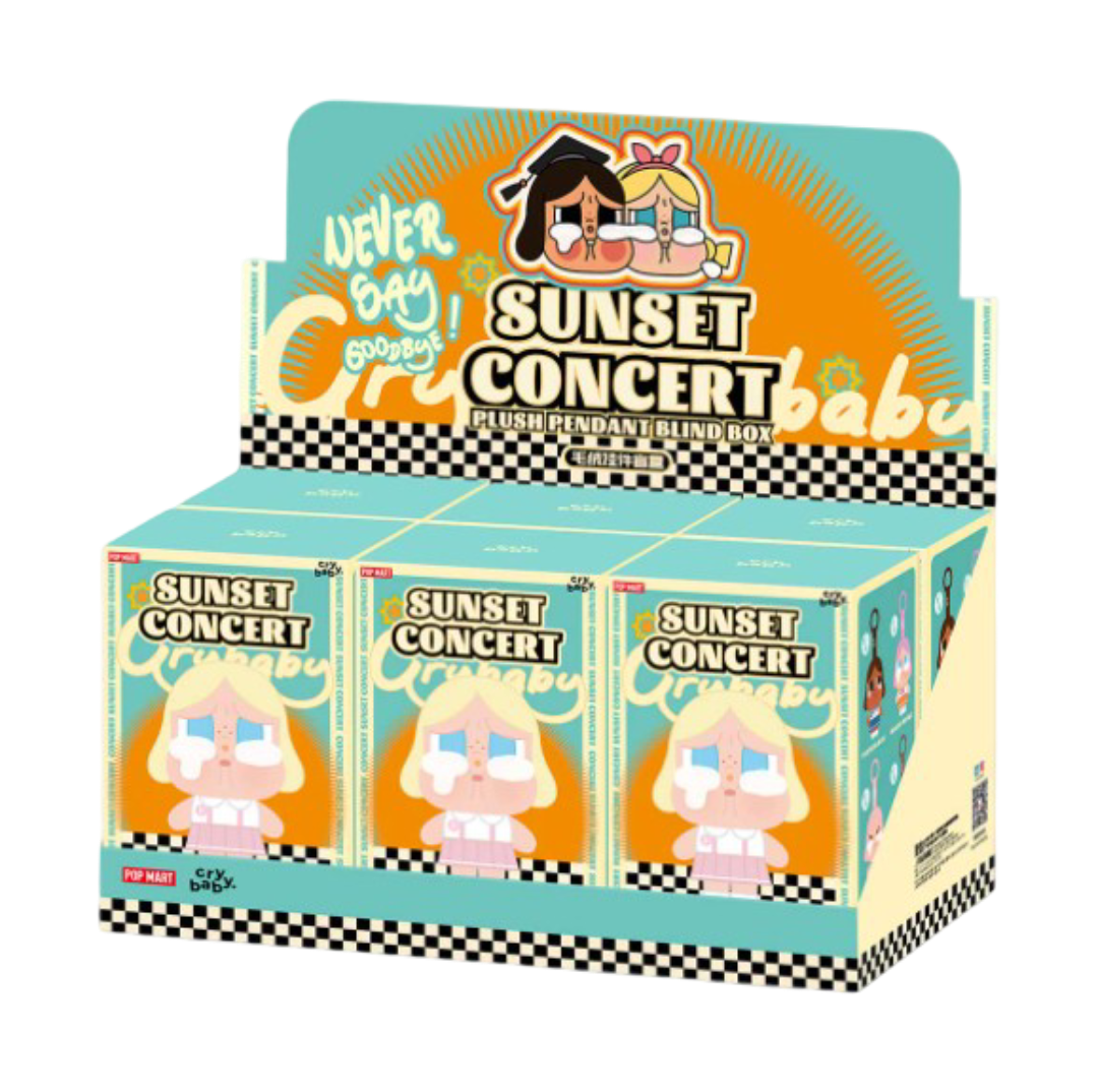 Pop Mart: Crybaby Sunset Concert Series - Plush Pendant Blind Box