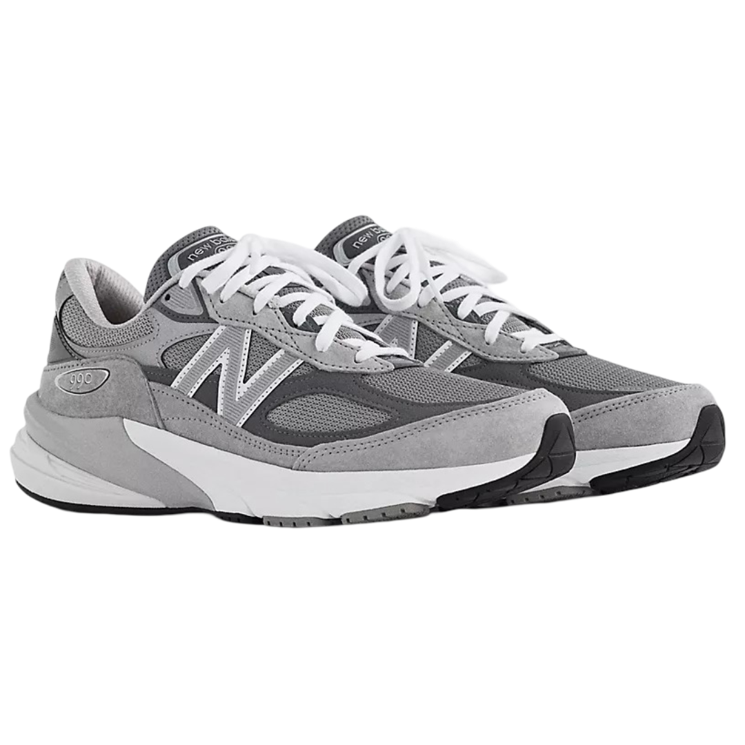 Made in USA 990v6 Shoes (Gray with White)
