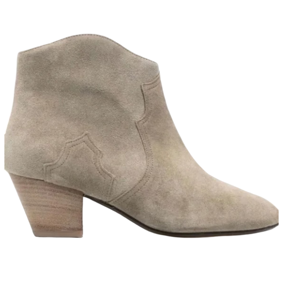 Isabel Marant: Dicker Ankle Boots (Brown)