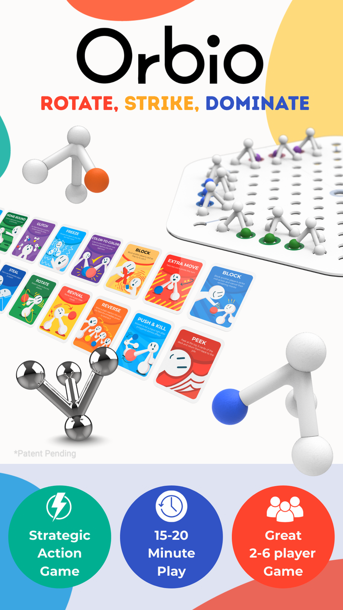 Board Game: Orbio Tactile Fidget Strategy