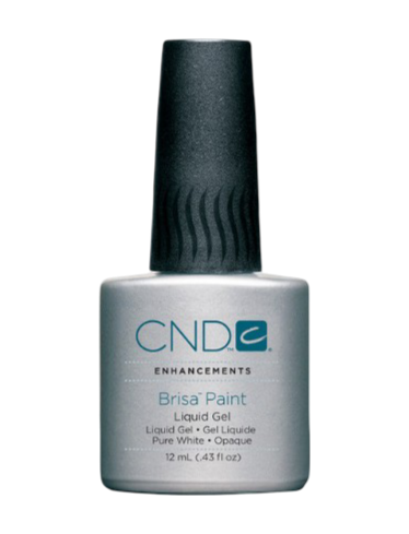 CND Brisa White Gel Paint (12ml)