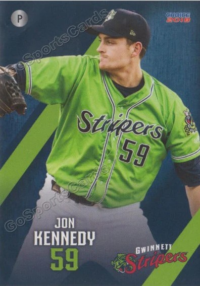 2018 Gwinnett Stripers Jon Kennedy