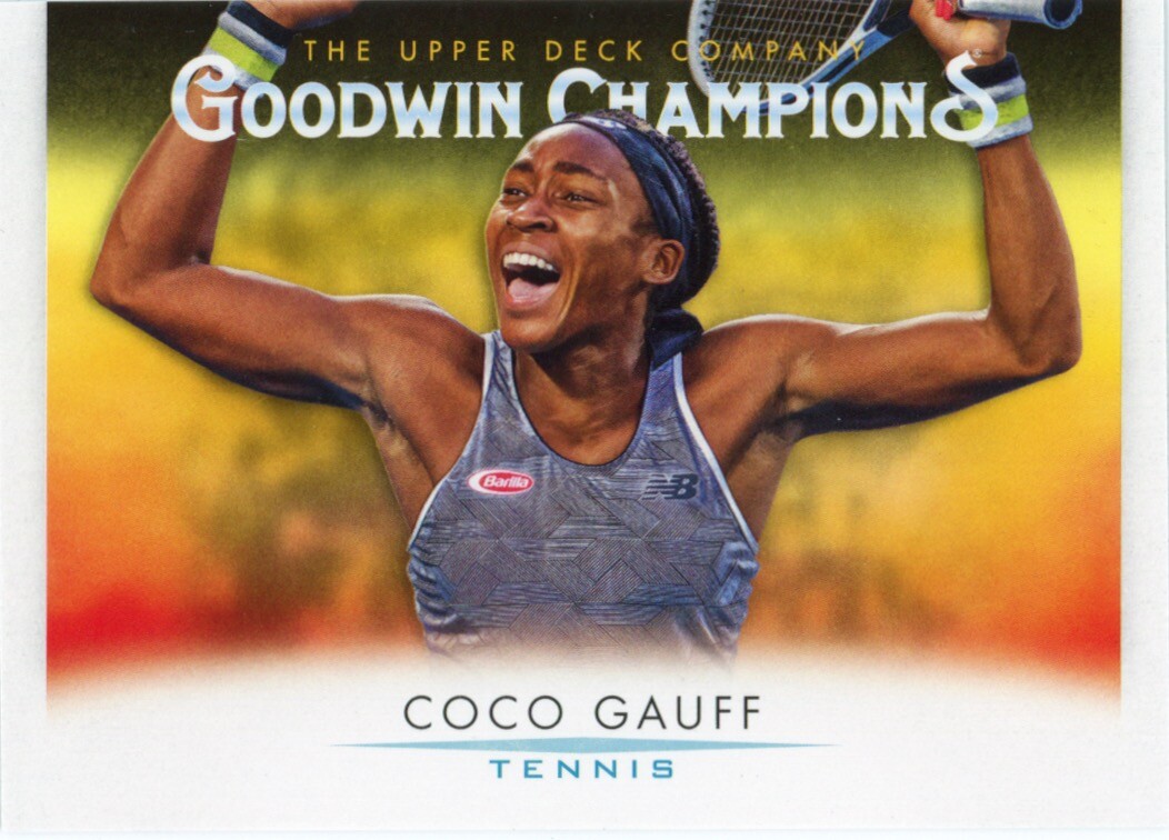 2021 Upper Deck Goodwin Champions #62 Coco Gauff