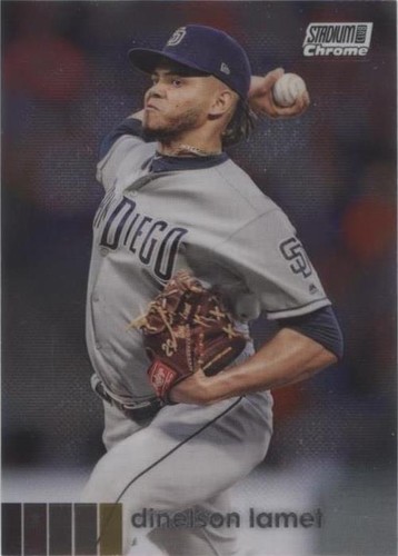 2021 Topps Stadium Club Chrome #240 Dinelson Lamet