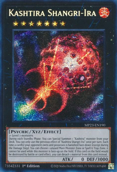 Yu-Gi-Oh! TCG: Kashtira Shangri-Ira (25th Anniversary Tin - Dueling Heroes, Near Mint, PSR)