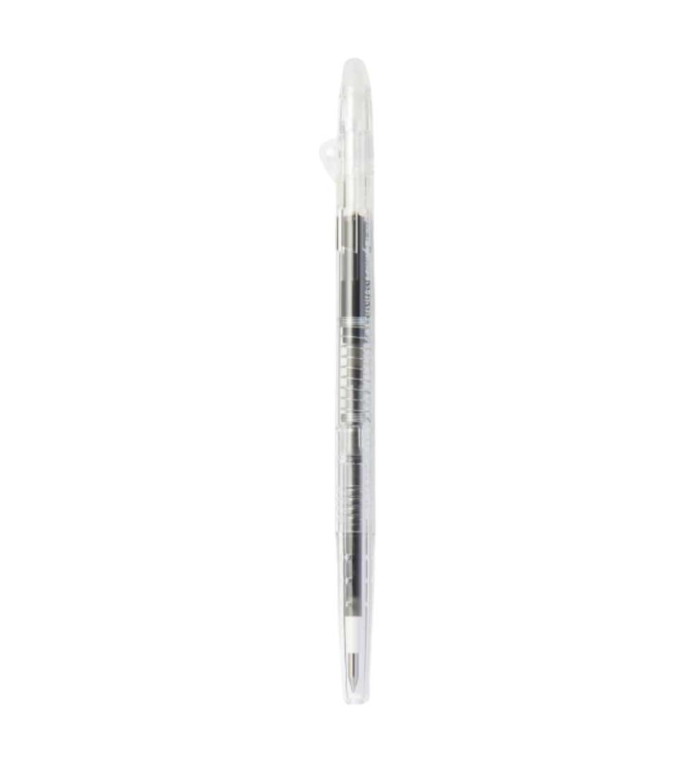Erasable Slim Ballpoint Pen (Black)