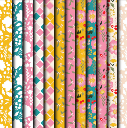 Floral Festival Paper Pad