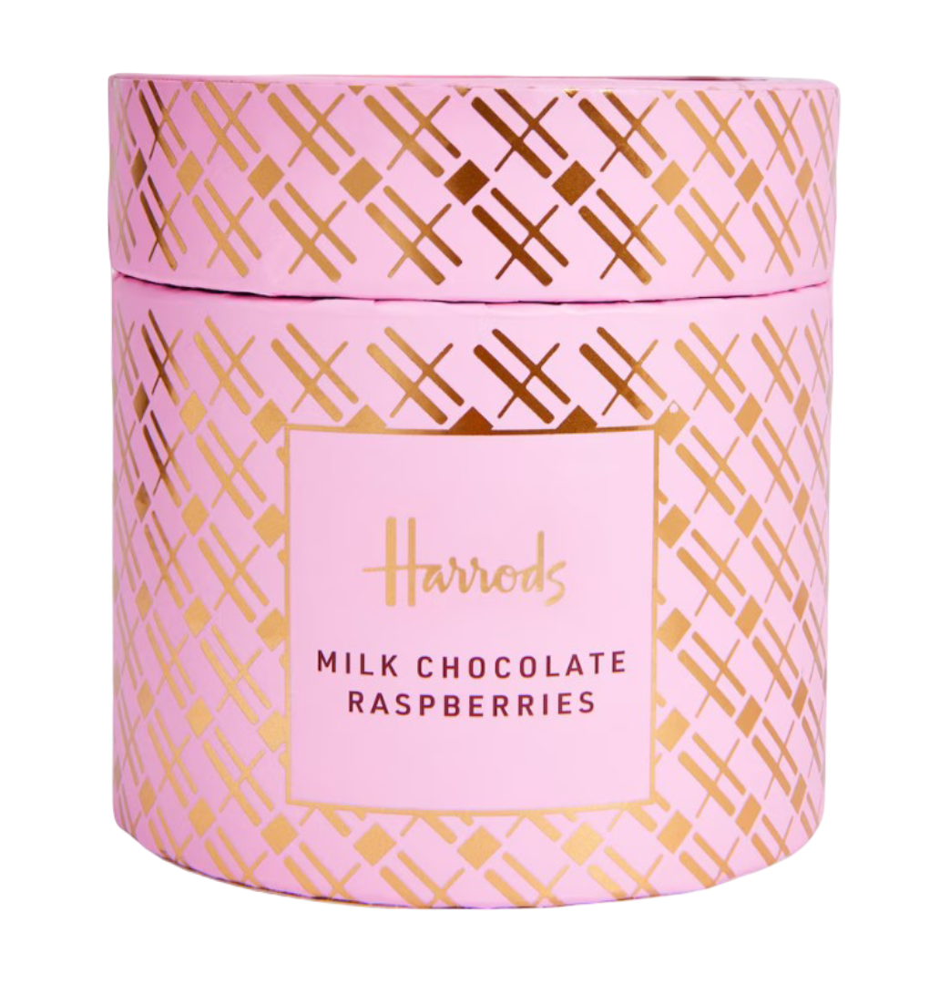 Harrods: Milk Chocolate Raspberries - 270g