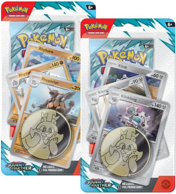 Pokemon Center: Journey Together Premium Checklane Blister - Klinklang