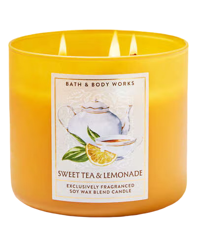 3-Wick Candle: Sweet Tea & Lemonade - 411g